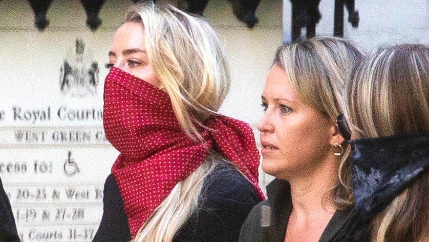Johnny Depps Exfrau Amber Heard wird beim Prozess anwesend sein.. Sie wird von Jennifer Robinson vertreten, Julian Assanges Anwältin .