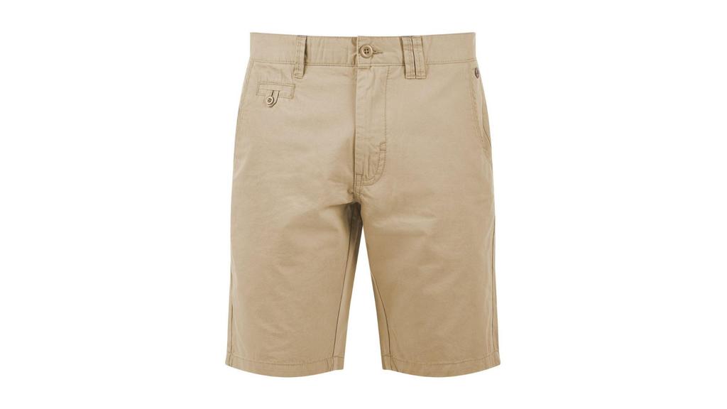 Beige Shorts.