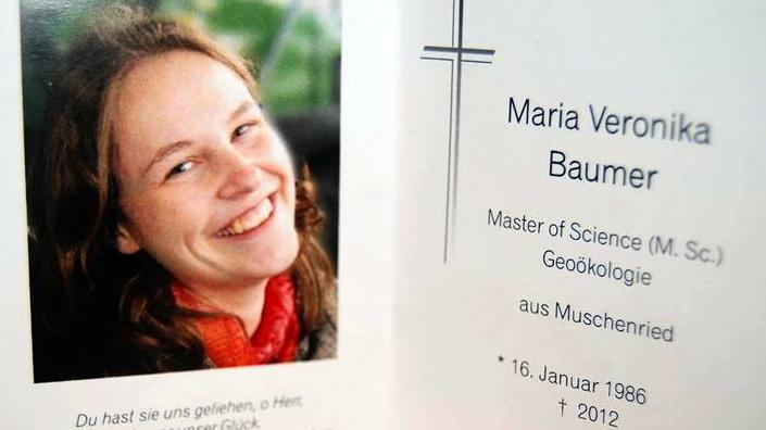 Maria Baumer wurde mit 26 Jahren ermordet.