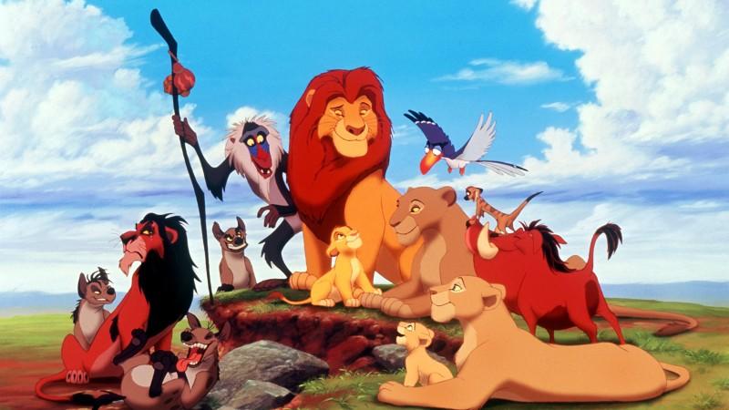 Simba als König der Tiere. Am 17.11.1994 kam der Walt Disney-Zeichentrickfilm "Der König der Löwen" in die deutschen Kinos. Der Streifen, der in den USA in den ersten neuen Wochen bereits über 240 Millionen Dollar einspielte, erzählt die allegorische