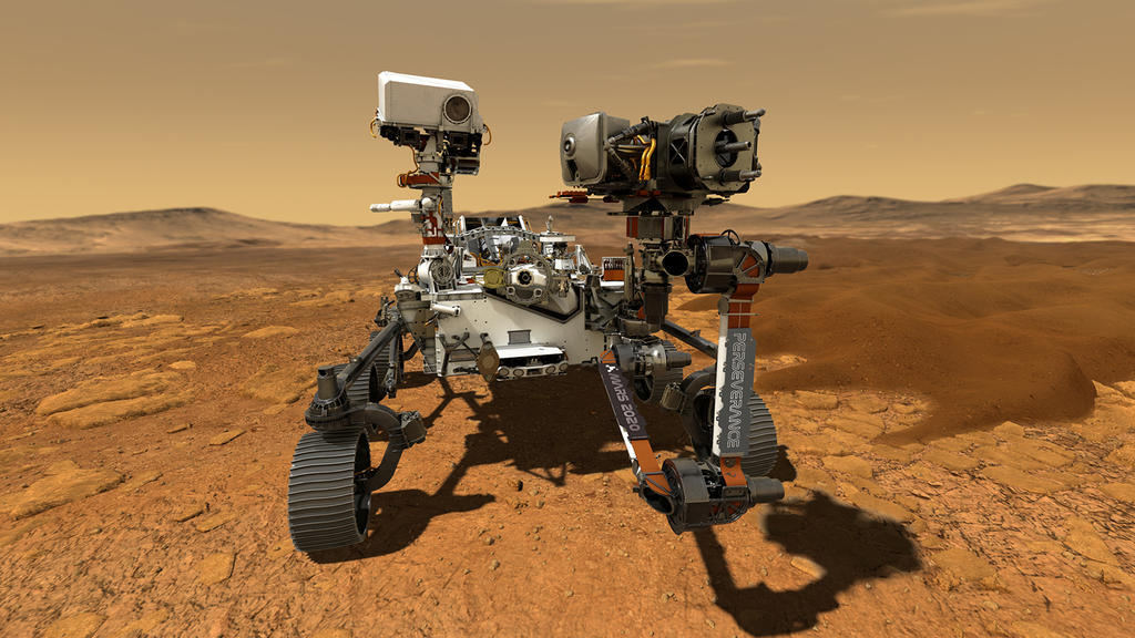 Der Mars-Rover braucht ungefähr 11 Tage, um die Probe auf dem Mars zu entnehmen.