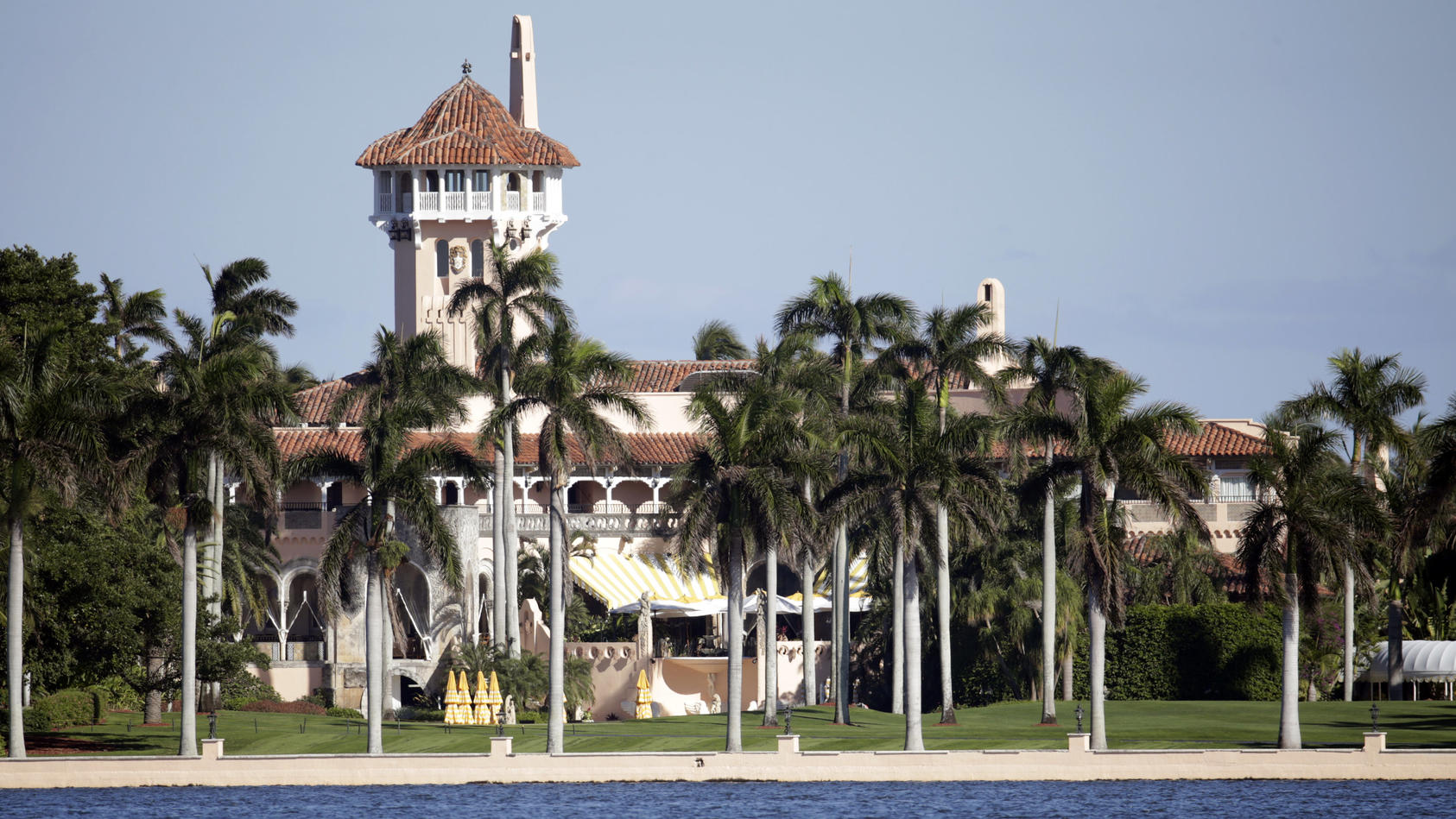 FILE- This Monday, Nov. 21, 2016 file photo, shows the Mar-a-Lago resort owned by President-elect Donald Trump in Palm Beach, Fla. Three teenagers are facing felony charges after police said Wednesday, Aug. 5, 2020, they jumped a wall at President Do
