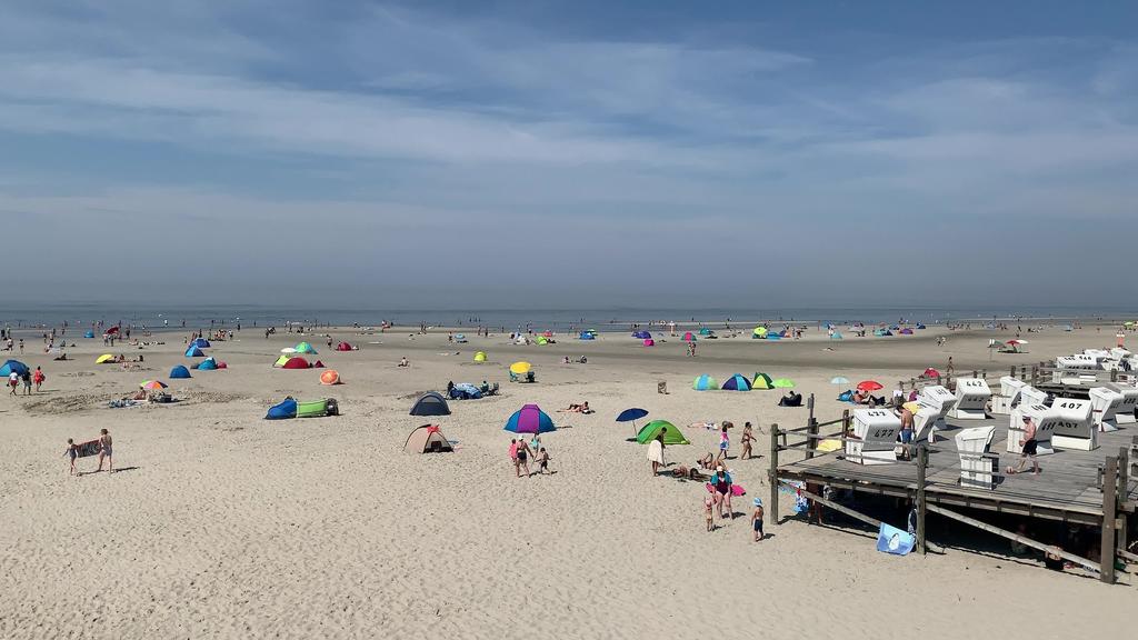 So voll ist es an der Nordsee