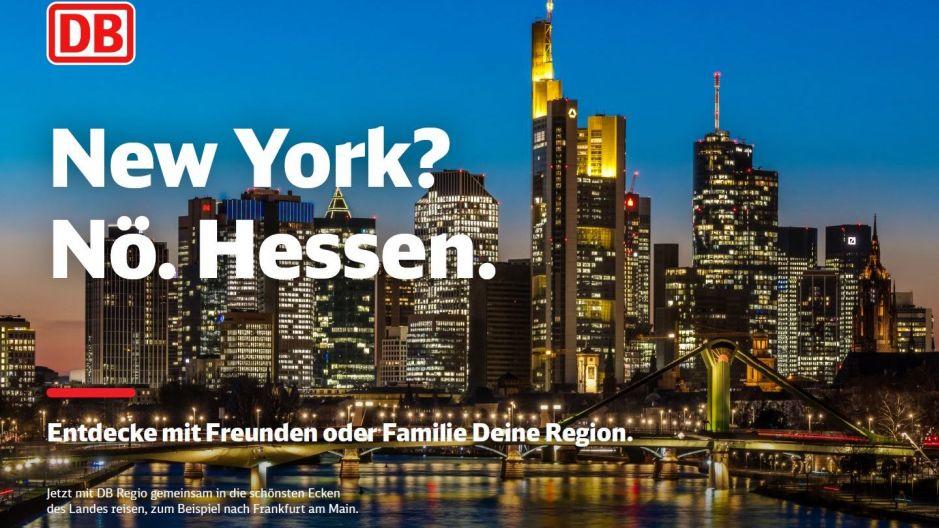 Kampagne für die Deutsche Bahn
