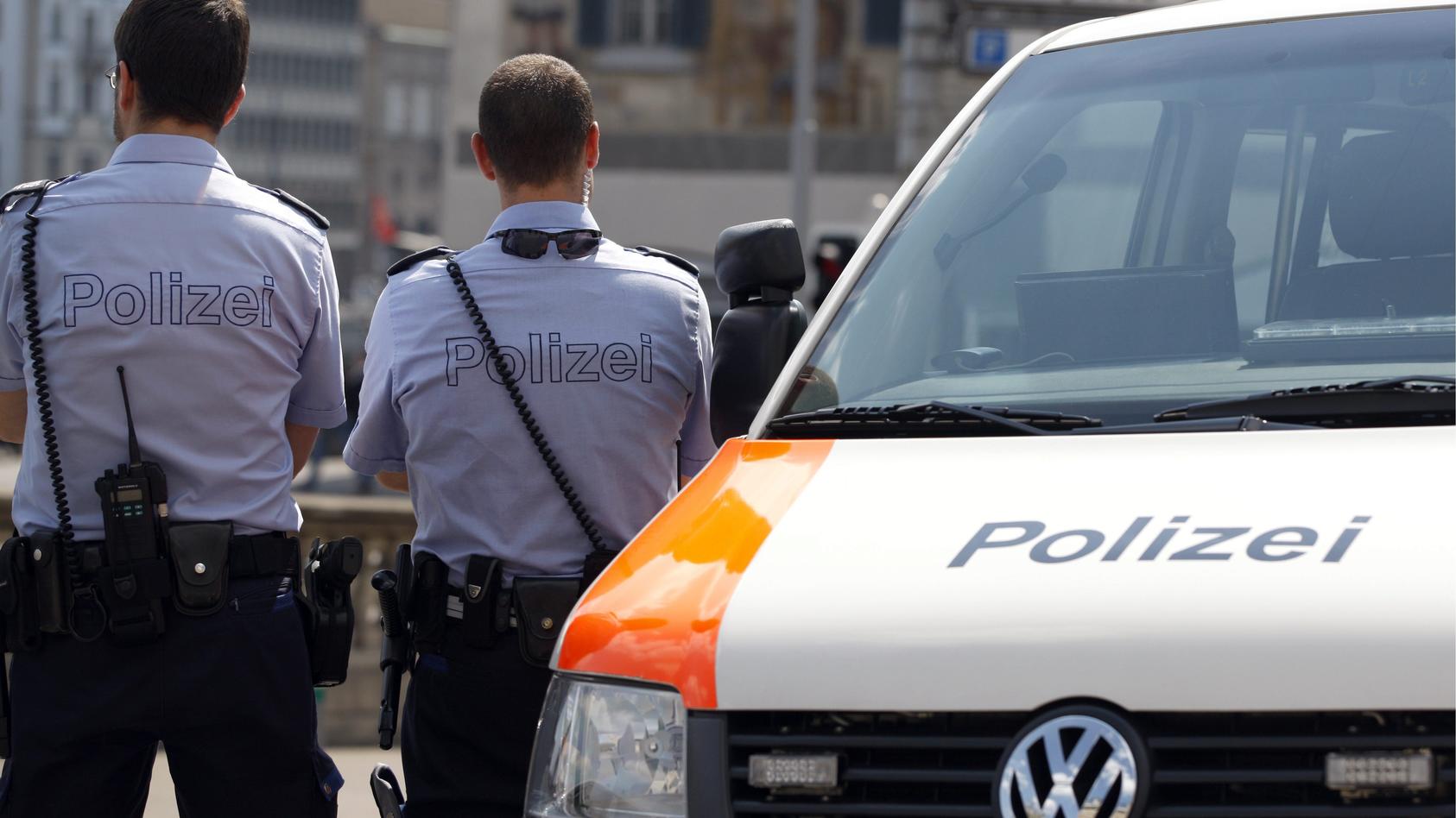 Stadtpolizisten in Zürich 