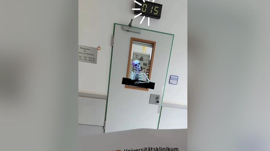 Dieses Foto postet Florian Köster aus dem Universitätsklinikum.
