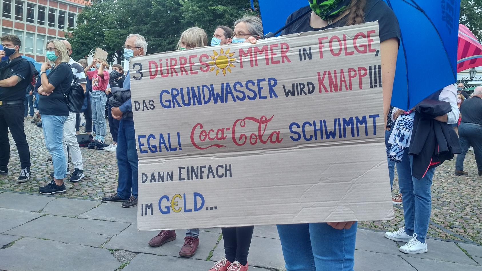 Anwohner wehren sich gegen Wasserförderung