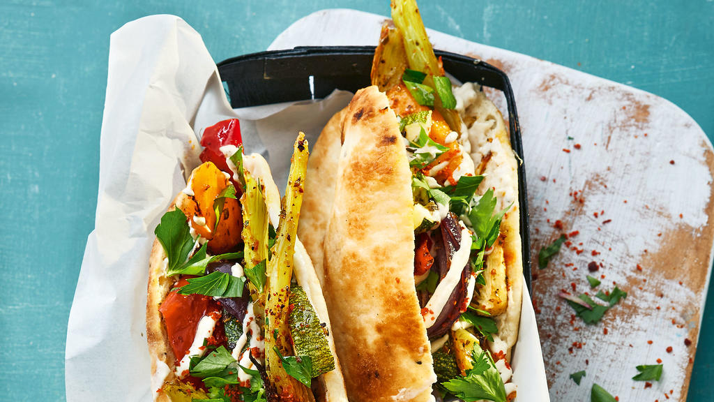 Sila Sahins Veggie-Döner für ihren Mann Samuel Radlinger