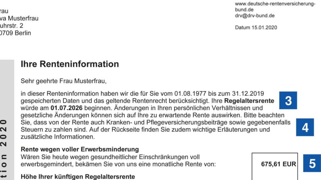 Renteninformation