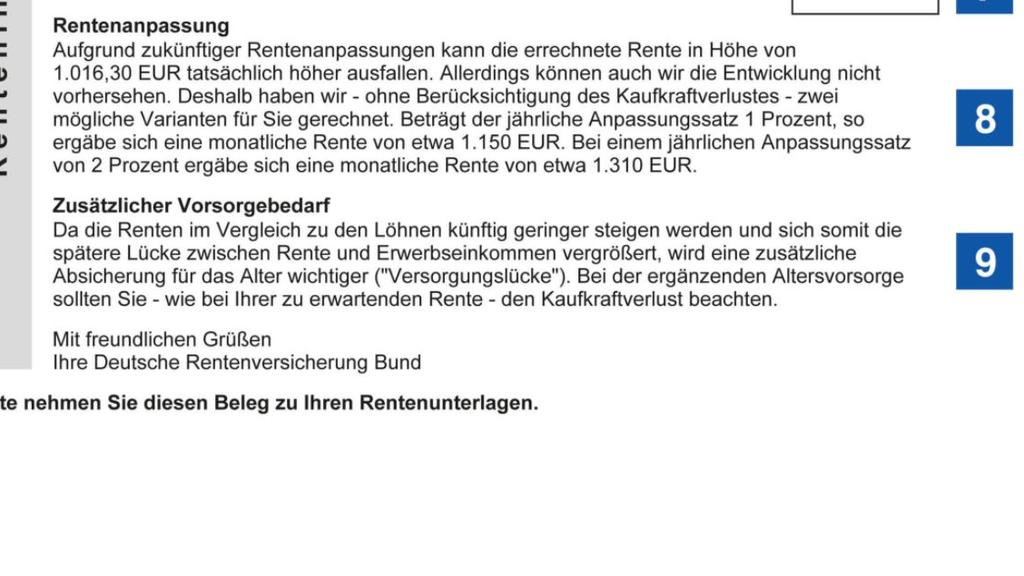 Renteninformation
