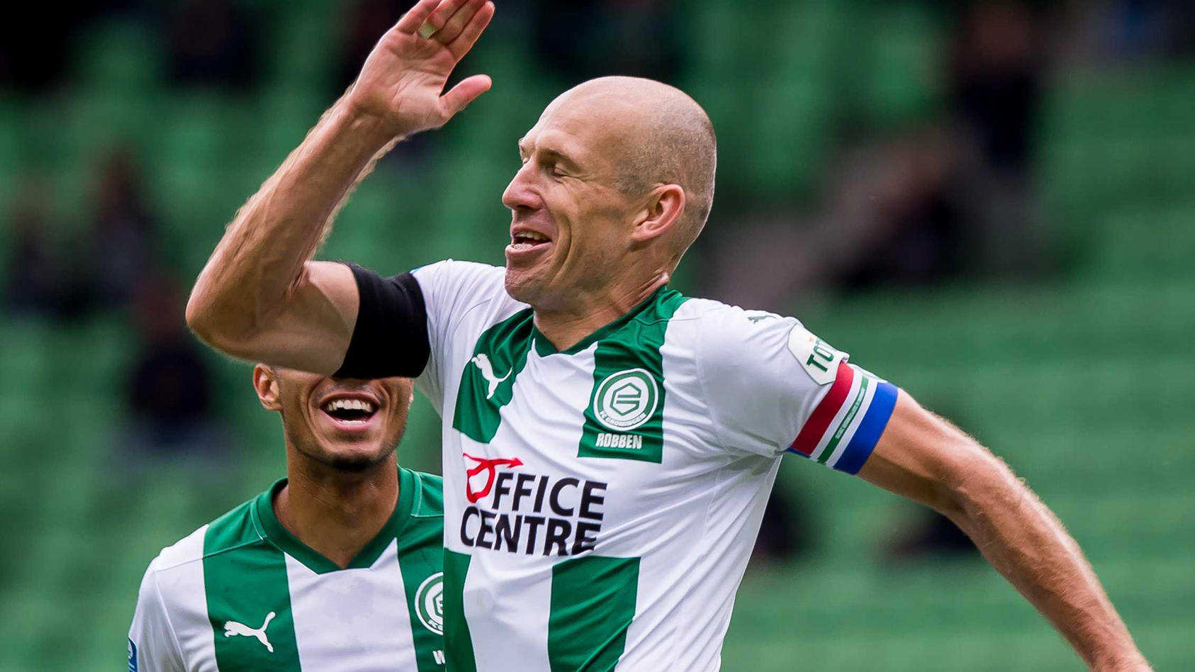 Arjen Robben im Trikot des FC Groningen