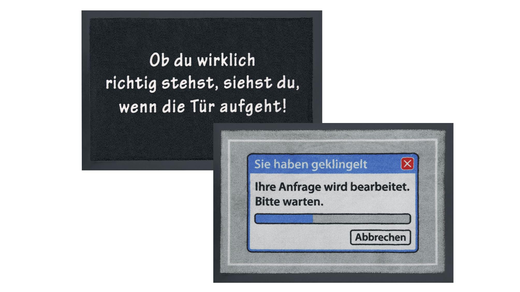 7 lustige Fußmatten, die sofort gute Laune bringen und das Haus