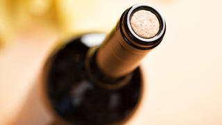 Flasche Wein