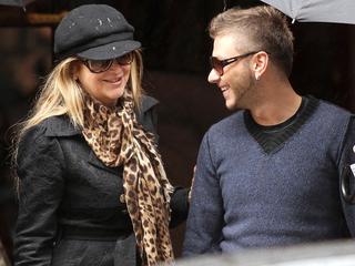 Kirstie Alley and new boyfriend strolling in Paris, France on October 18th, 2011.