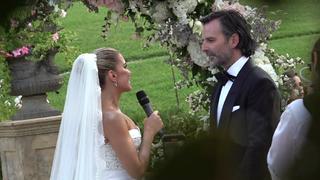 Sylvie Meis bei ihrer Hochzeit mit Niclas Castello
