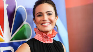 BEVERLY HILLS, LOS ANGELES, CA, USA - AUGUST 03: Actress/singer Mandy Moore wearing Roksanda arrives at the 2017 NBC Summer TCA Press Tour held at The Beverly Hilton Hotel on August 3, 2017 in Beverly Hills, Los Angeles, California, United States. (Photo by Xavier Collin/Image Press Agency/Splash News)