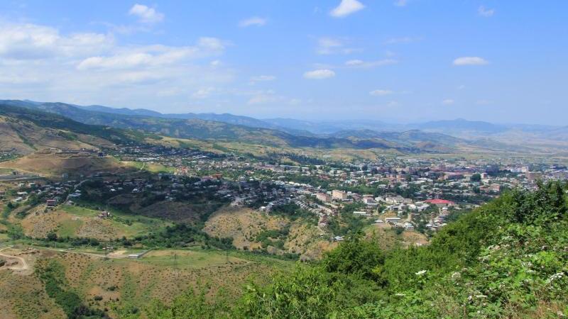 Gebietshauptstadt Stepanakert in Berg-Karabach