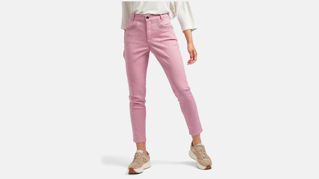 Jeans in Pastellrosa von MYBC.