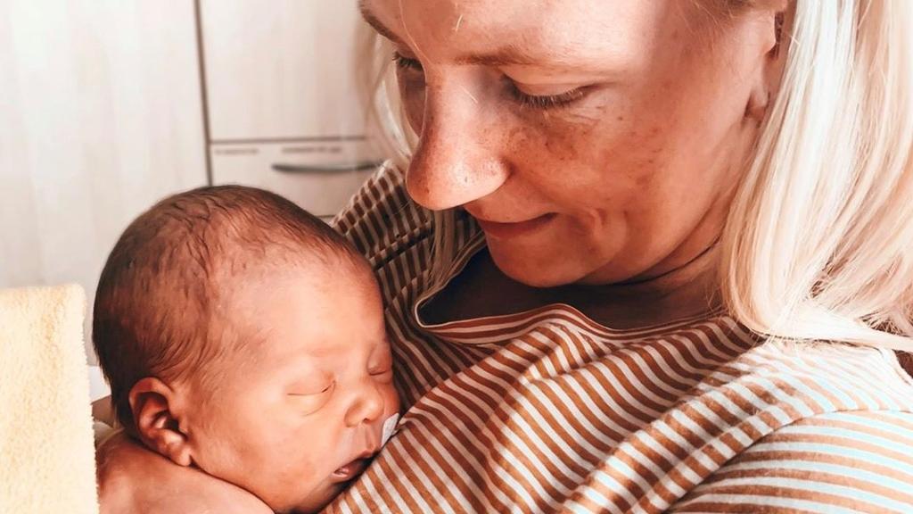 Mama Michele und Baby Bruno