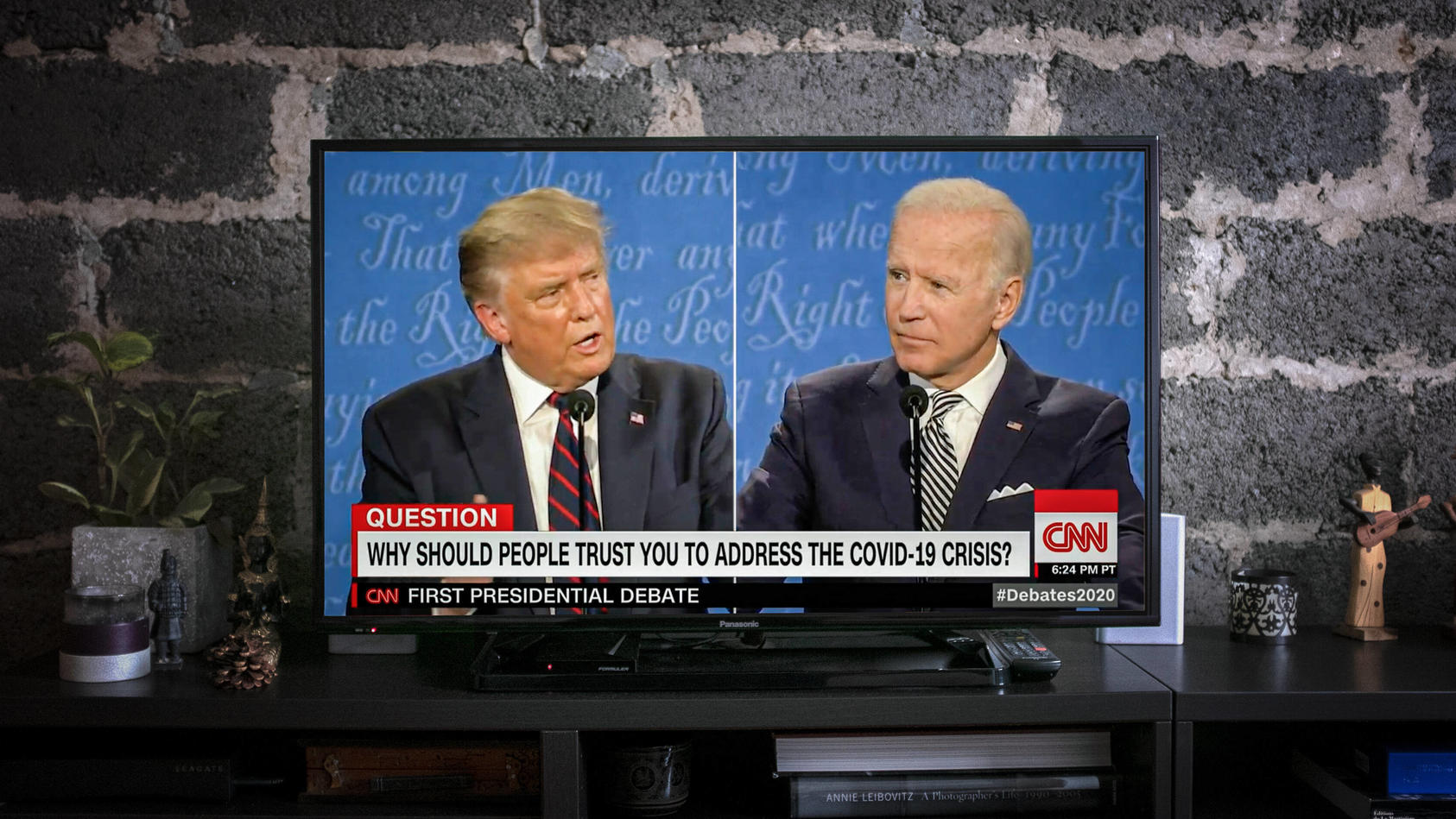 TV-Duell Donald Trump gegen Joe Biden