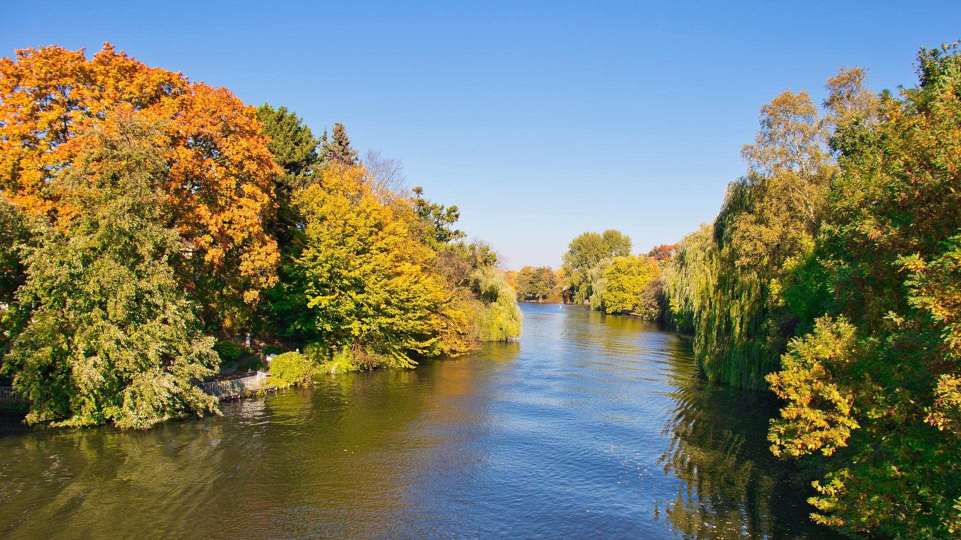 Der Alsterlauf im Herbst