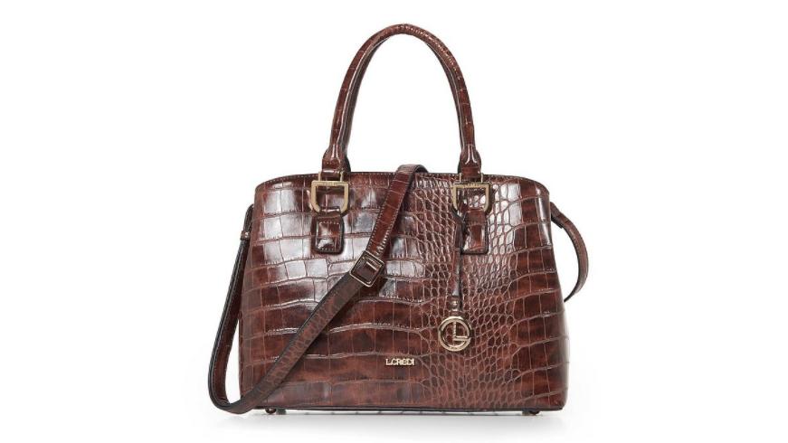 Tasche aus Kunstleder von L. Credi.
