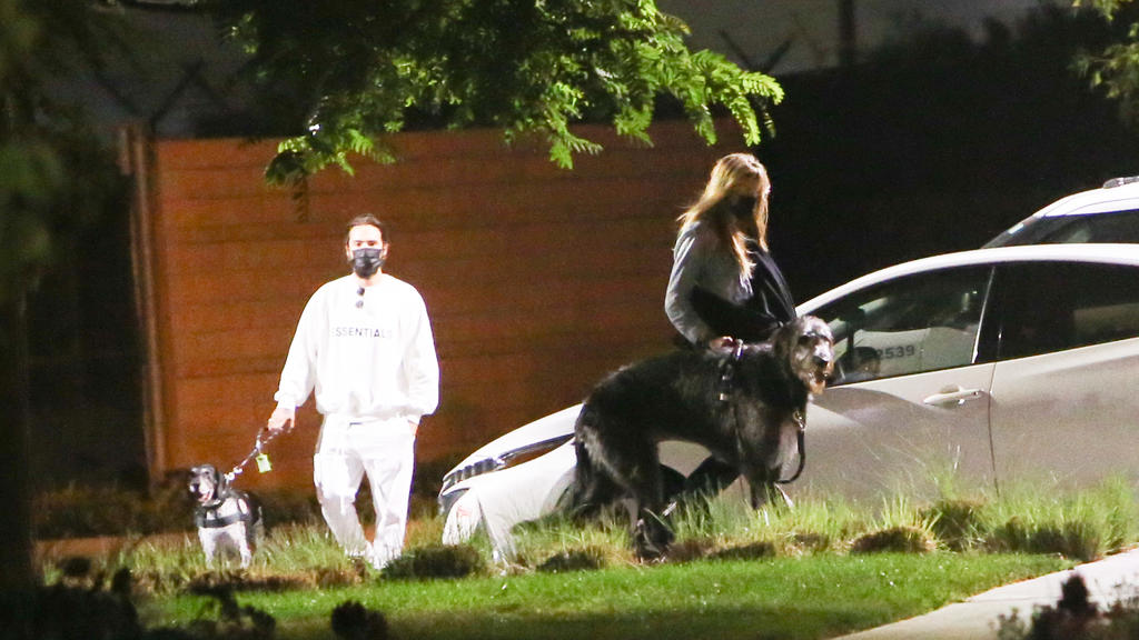 Tom Kaulitz und Heidi Klum in Los Angeles, kurz vor Abflug nach Deutschland