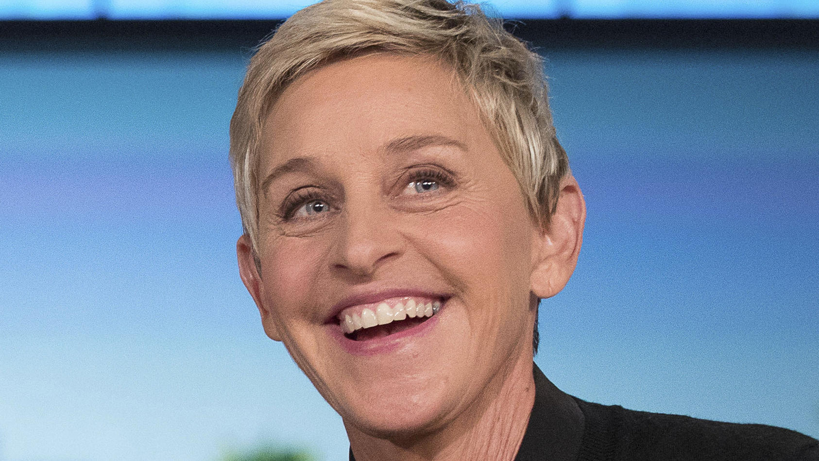 FILE - In this Oct. 13, 2016, file photo, Ellen DeGeneres appears during a commercial break at a taping of "The Ellen Show" in Burbank, Calif.  The program won outstanding entertainment talk show at the 47th annual Daytime Emmy Awards. (AP Photo/Andr