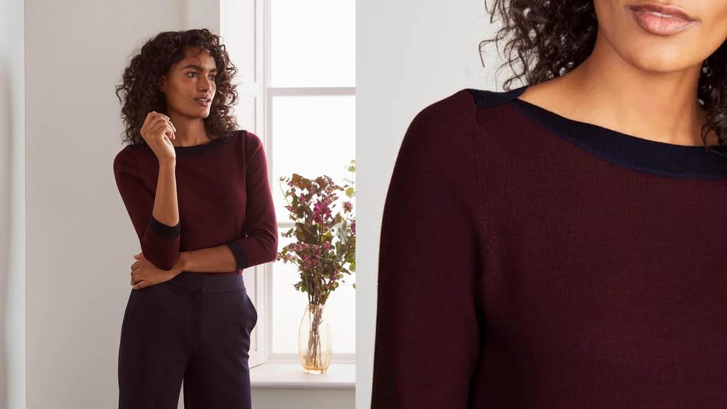 Strickpullover.