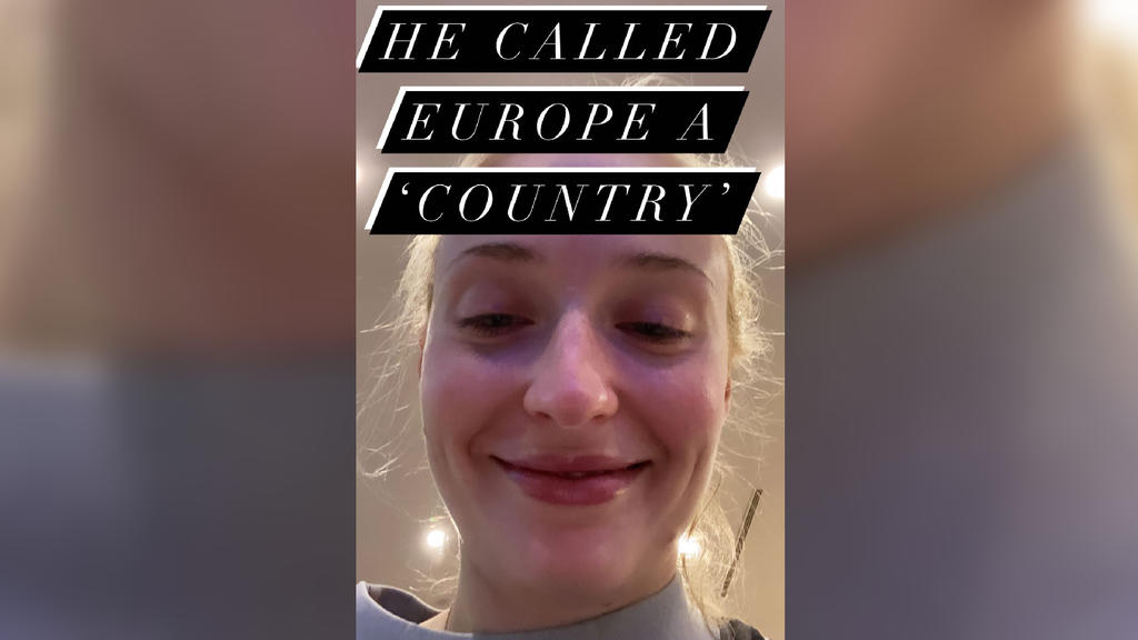 Sophie Turner schießt gegen Donald Trump