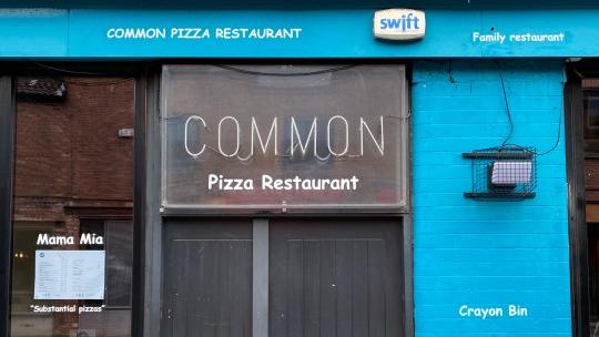 Pizzeria "Common" in Manchester