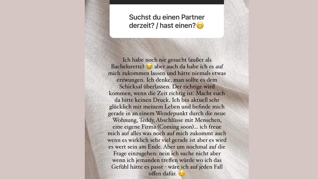 Gerda Lewis stellt sich auf Instagram den Fragen ihrer Fans.