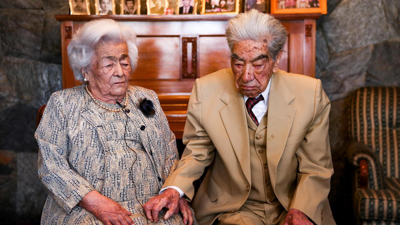 Erst im August 2020 wurden sie zum ältesten Ehepaar der Welt gekürt.