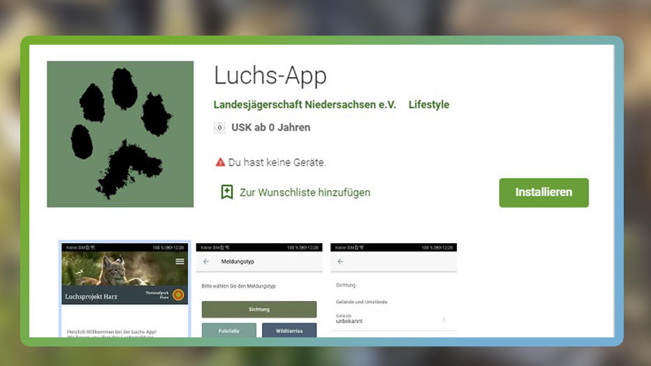 Luchs-App