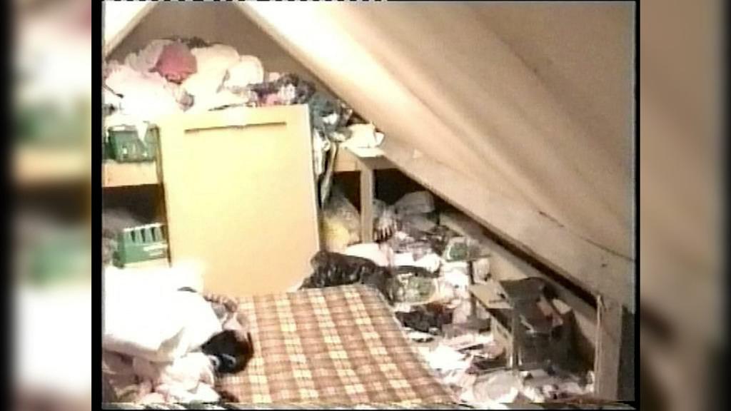 Das Haus von Eunice Spry war in einem schrecklichen Zustand.
