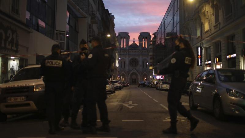 Nizza nach der Messerattacke