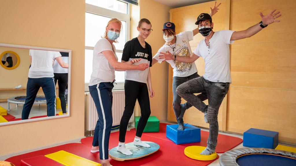 Die Ehrlich Brothers besuchen alle Reha-Einrichtungen der SyltKlinik