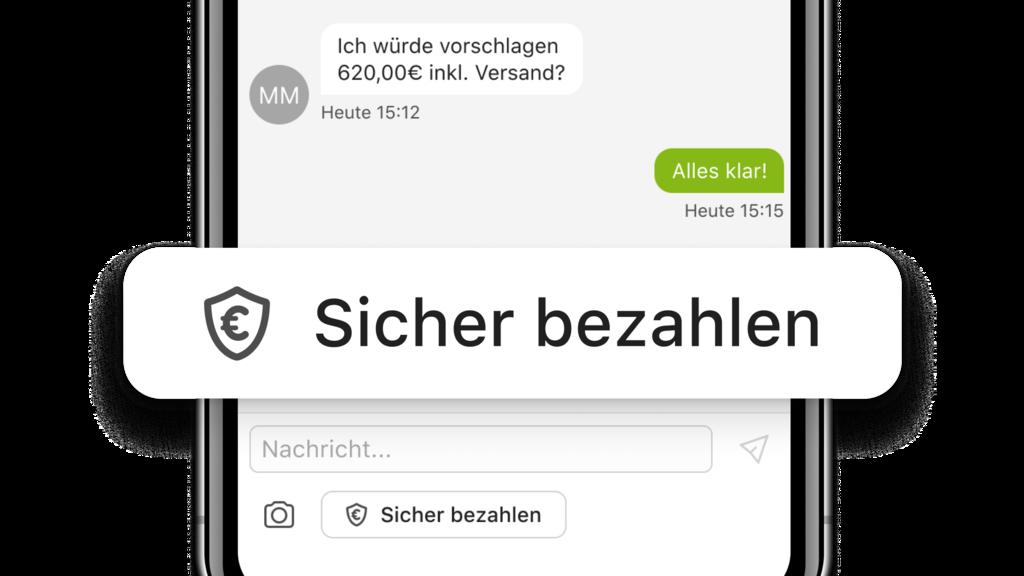 "Sicher bezahlen"-Funktion bei eBay-Kleinanzeigen