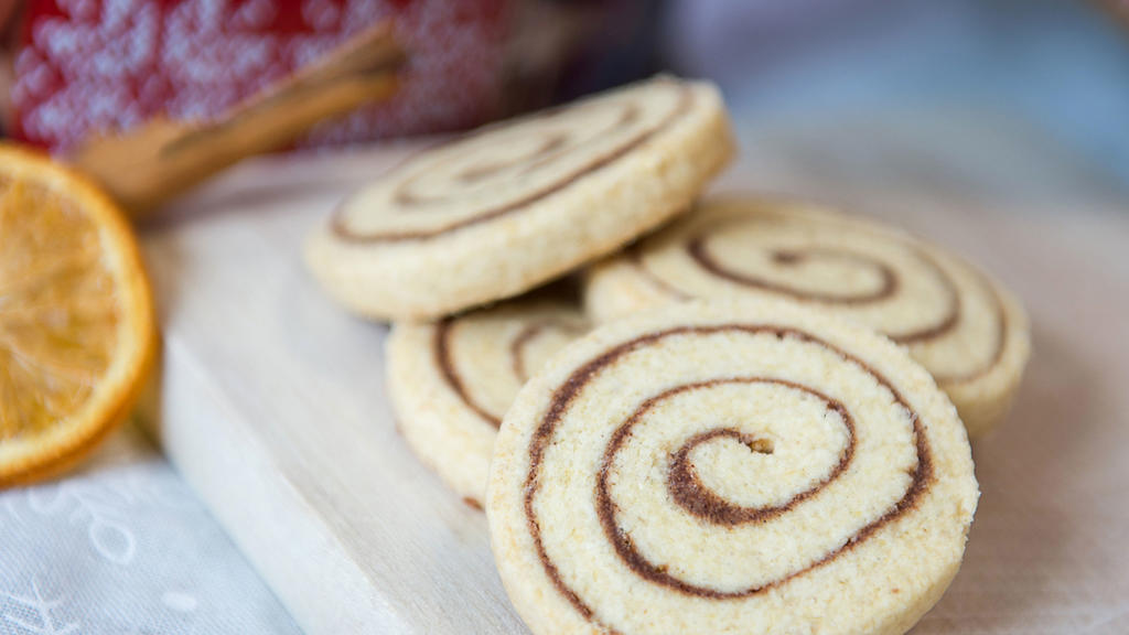 Zimtschnecken gibt's bei Tanja Gruber auch als Weihnachtsplätzchen