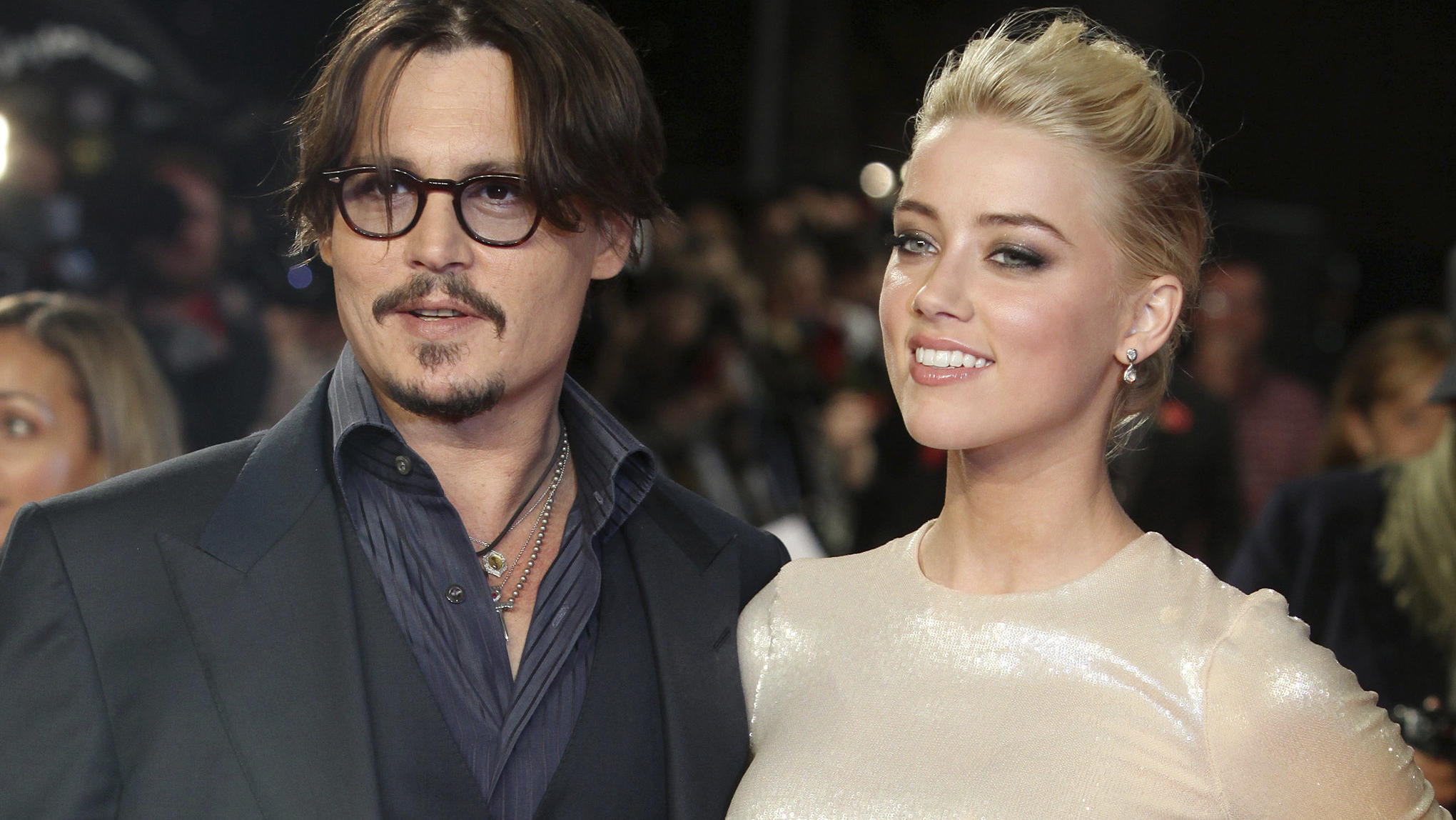 Ein Bild aus glücklichen Zeiten: Johnny Depp und Amber Heard