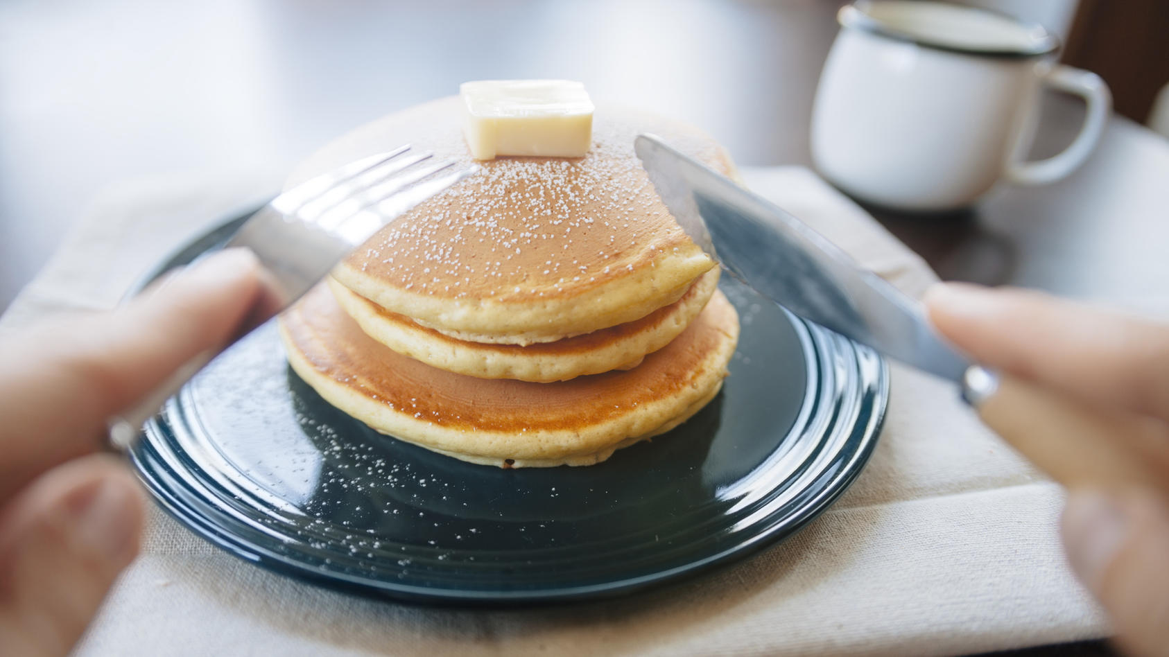 Pancakes ohne Mehl