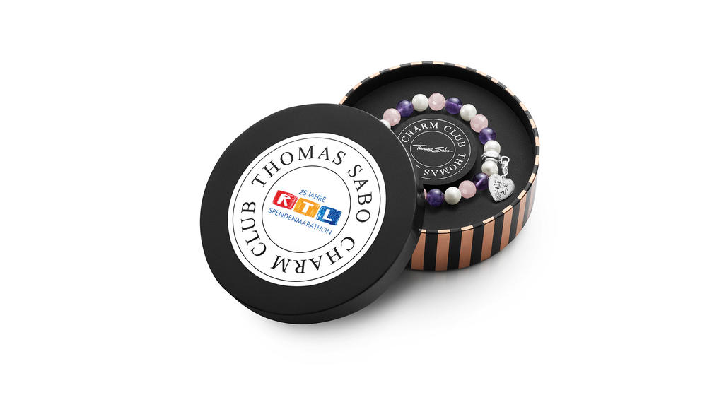 Thomas Sabo unterstützt auch 2020 den RTL-Spendenmarathon mit einem limitierten Charity-Armband