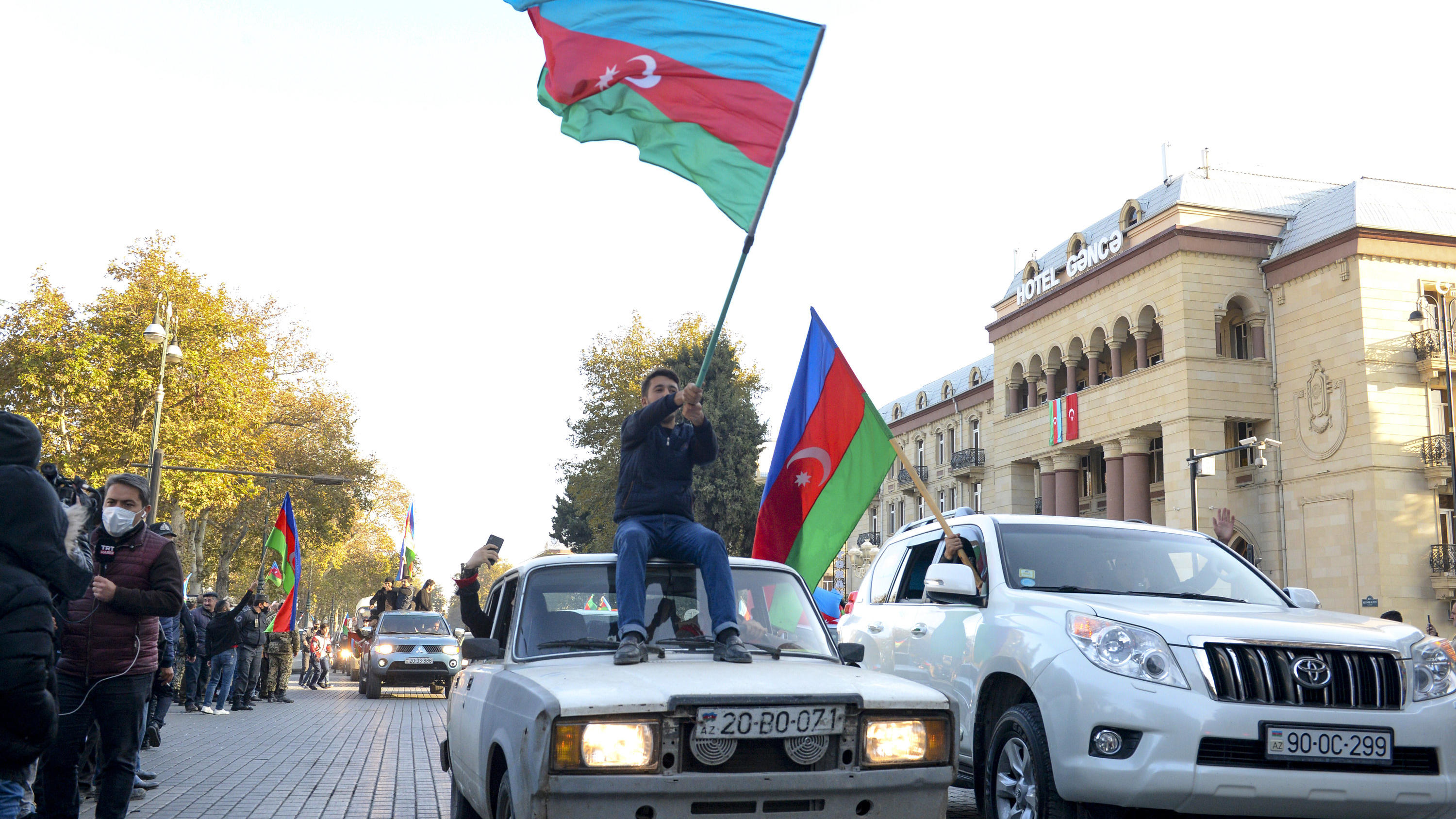 Feiern in Ganja (Aserbaidschan)