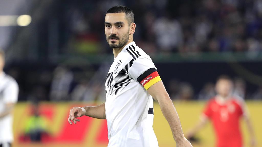 Ilkay Gündogan war schon einmal mit der deutschen Kapitänsbinde auf dem Platz unterwegs.