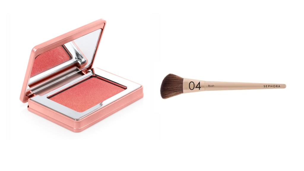 Blush von Natasha Denona und Pinsel von Sephora.