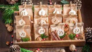 Adventskalender selber basteln