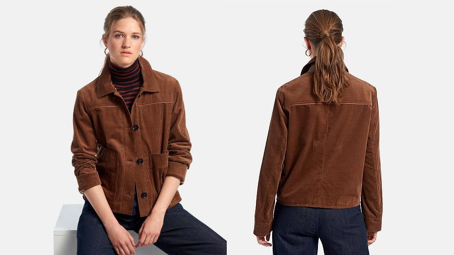 Cordjacke von White Label.