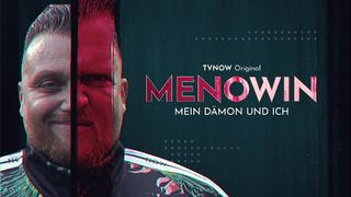 Das Logo zum TVNOW Original "Menowin - Mein Dämon und ich".Die Verwendung des sendungsbezogenen Materials ist nur mit dem Hinweis und Verlinkung auf TVNOW gestattet.