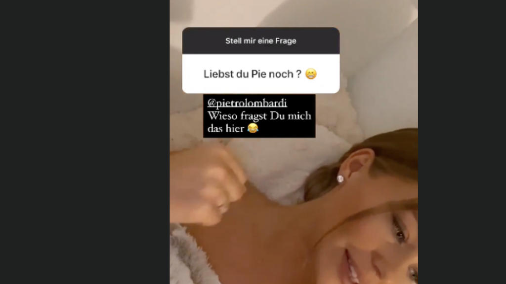 In einer Instagram-Fragerunde will es Pietro genau wissen: Liebt Laura ihn noch?