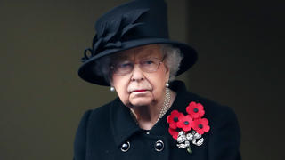  . 08/11/2020. London, United Kingdom. Queen Elizabeth II at the Remembrance Sunday service at The Cenotaph in London. PUBLICATIONxINxGERxSUIxAUTxHUNxONLY xi-Imagesx IIM-21776-0035
